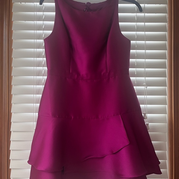 Adrianna Papell Women's Floral Fit & Flare Dress Pink Size 8